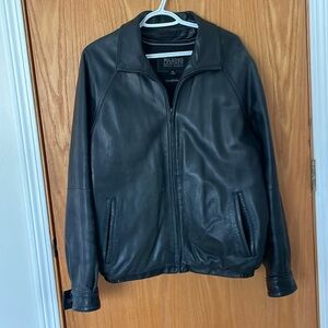 Used Men’s size medium leather jacket